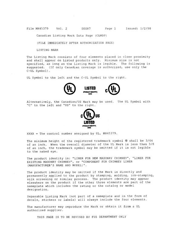 Gaz Olaj Engedely UL listesinde.